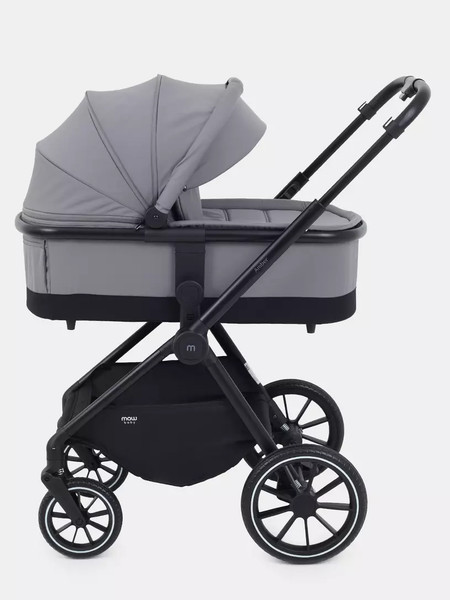 Изображение товара Детская универсальная коляска MOWbaby Amber 3 в 1 / MB068 (серый)