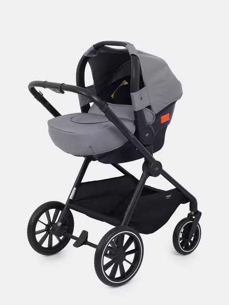 Изображение товара Детская универсальная коляска MOWbaby Amber 3 в 1 / MB068 (серый)