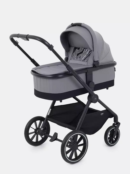 Изображение товара Детская универсальная коляска MOWbaby Amber 3 в 1 / MB068 (серый)