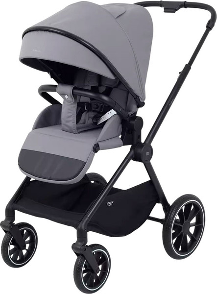 Изображение товара Детская универсальная коляска MOWbaby Amber 3 в 1 / MB068 (серый)