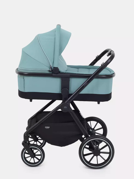 Изображение товара Детская универсальная коляска MOWbaby Amber 3 в 1 / MB068 (мятный)