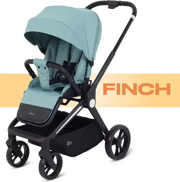 Изображение товара Детская прогулочная коляска MOWbaby Finch / MB105 (зеленый)