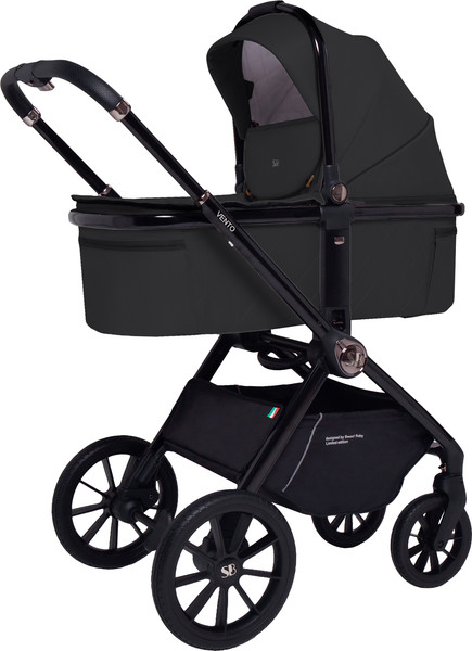 Изображение товара Детская универсальная коляска Sweet Baby Vento 2в1 (черный)