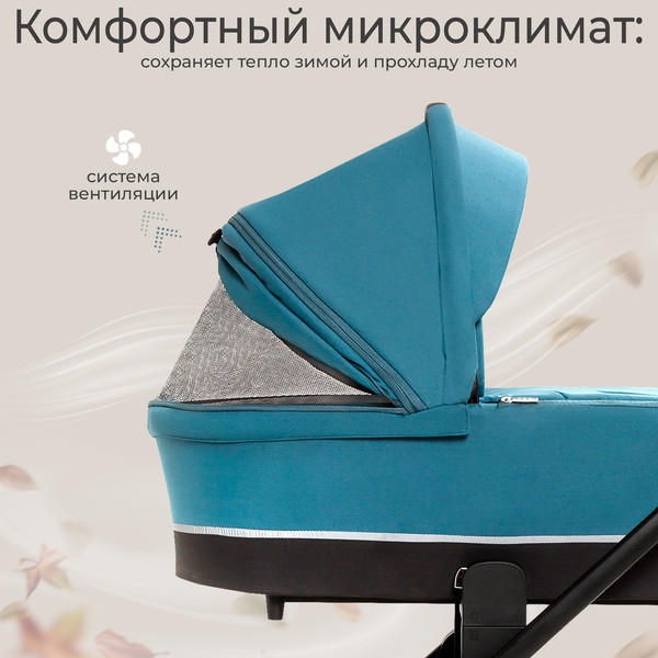 Изображение товара Детская универсальная коляска Sweet Baby Cupola 2в1 (Ocean Green)
