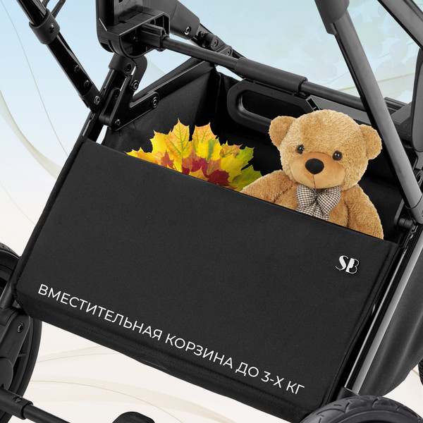 Изображение товара Детская универсальная коляска Sweet Baby Ricci Air 2в1 (стальной серый)