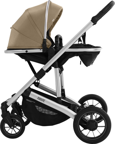 Изображение товара Детская универсальная коляска Sweet Baby Amare 3в1 (бежевый)