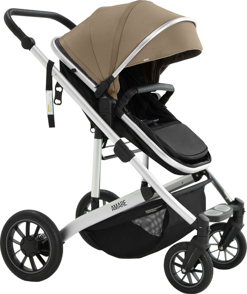Изображение товара Детская универсальная коляска Sweet Baby Amare 3в1 (бежевый)