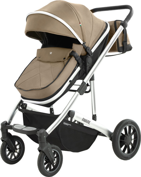 Изображение товара Детская универсальная коляска Sweet Baby Amare 3в1 (бежевый)