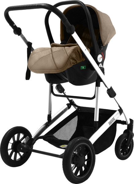 Изображение товара Детская универсальная коляска Sweet Baby Amare 3в1 (бежевый)