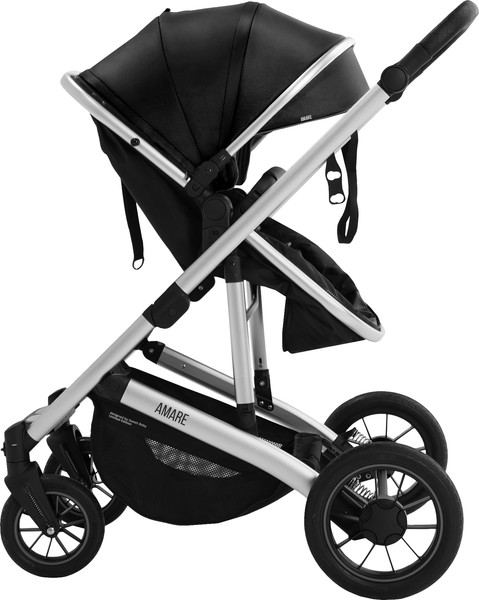 Изображение товара Детская универсальная коляска Sweet Baby Amare 3в1 (черный)