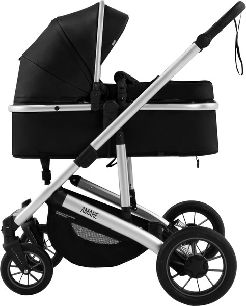 Изображение товара Детская универсальная коляска Sweet Baby Amare 3в1 (черный)