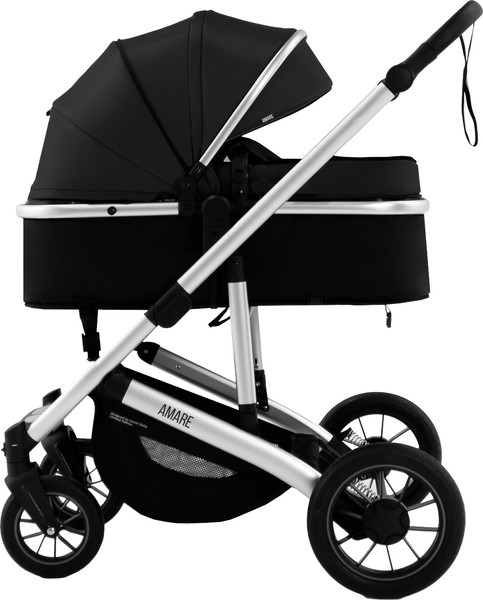 Изображение товара Детская универсальная коляска Sweet Baby Amare 3в1 (черный)