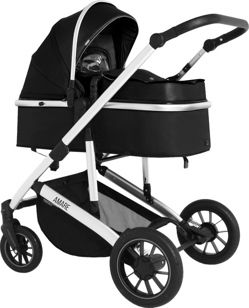 Изображение товара Детская универсальная коляска Sweet Baby Amare 3в1 (черный)