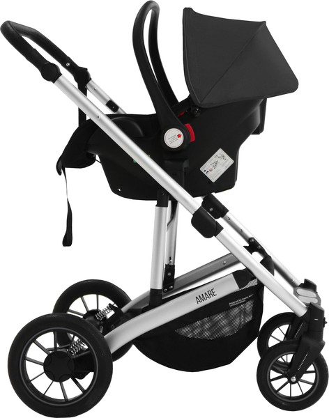 Изображение товара Детская универсальная коляска Sweet Baby Amare 3в1 (черный)