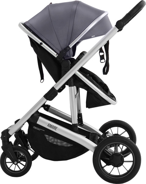 Изображение товара Детская универсальная коляска Sweet Baby Amare 3в1 (серый)