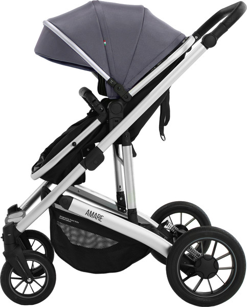Изображение товара Детская универсальная коляска Sweet Baby Amare 3в1 (серый)