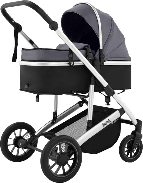 Изображение товара Детская универсальная коляска Sweet Baby Amare 3в1 (серый)