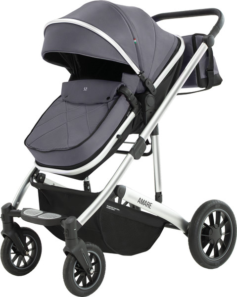 Изображение товара Детская универсальная коляска Sweet Baby Amare 3в1 (серый)