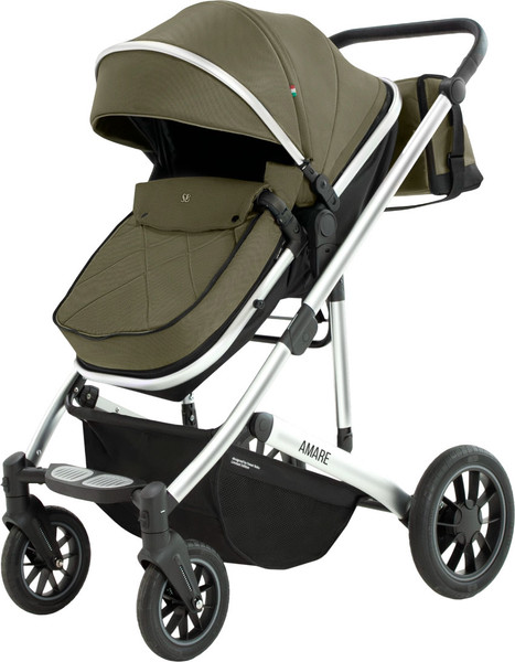 Изображение товара Детская универсальная коляска Sweet Baby Amare 3в1 (оливковый)