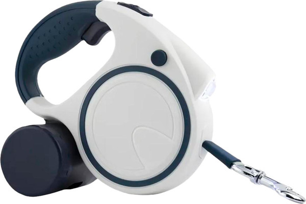 Изображение товара Поводок-рулетка Red Bow с фонариком / YL124185-B (синий)