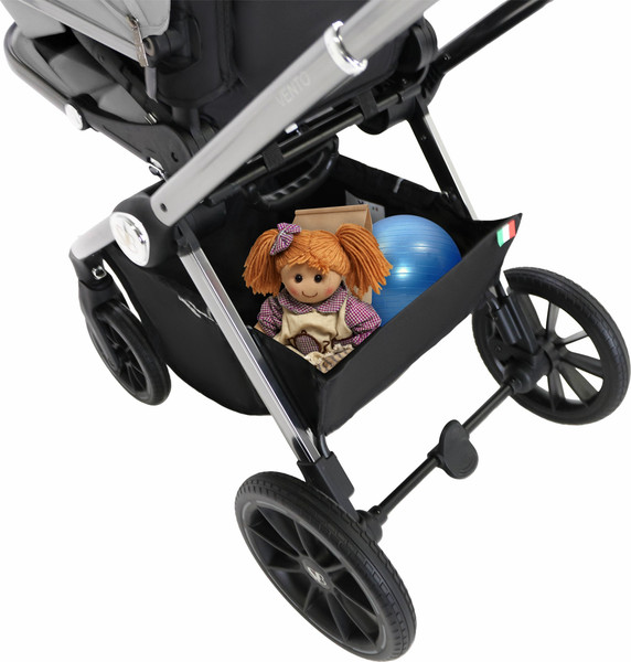 Изображение товара Детская универсальная коляска Sweet Baby Vento 3в1 (серебристо-голубой)