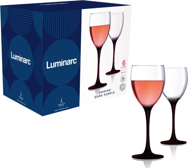 Изображение товара Набор бокалов Luminarc Домино Дарк Пепл O0574 (6шт)