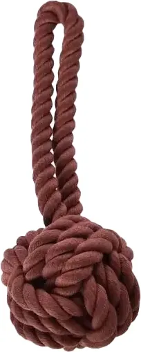 Изображение товара Игрушка для собак Red Bow Веревка с узлом и ручкой / YT104339 (коричневый)