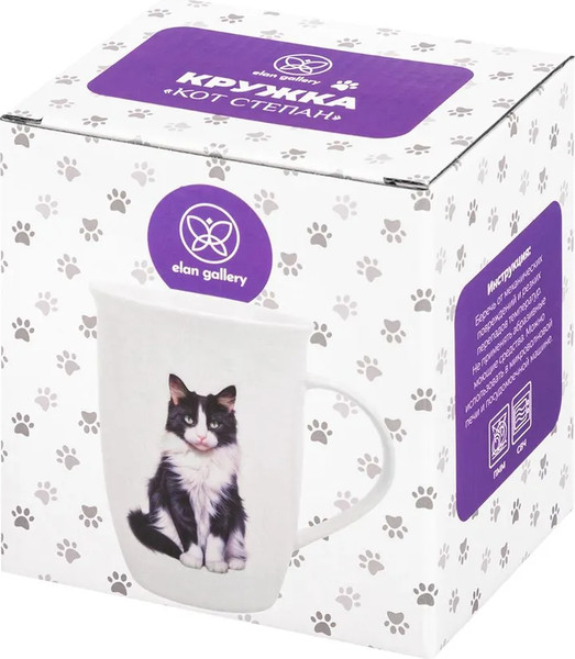 Изображение товара Кружка Elan Gallery Кот Степан / 230245 (450мл)
