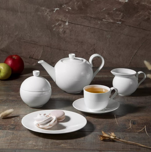 Изображение товара Набор столовой посуды Decor de table  Плиссе DDT-GB001-tea set 6/21 (21пр)