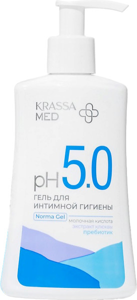Изображение товара Гель для интимной гигиены Krassa med Норма (250мл)