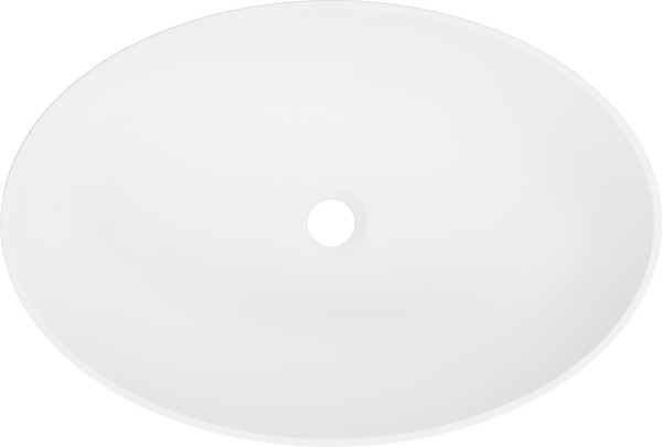 Изображение товара Умывальник Belux Джаз 540 Эллипс (18, белый матовый/Solid Surface)