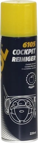 Изображение товара Очиститель панели Mannol Cockpit Reiniger Apple / 6125 (500мл)