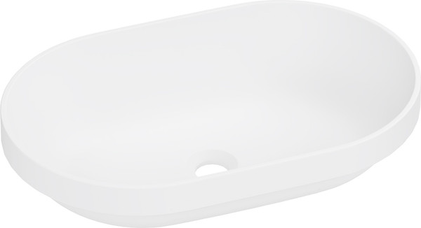 Изображение товара Умывальник Belux Джаз 560 Овал (18, белый матовый/Solid Surface)