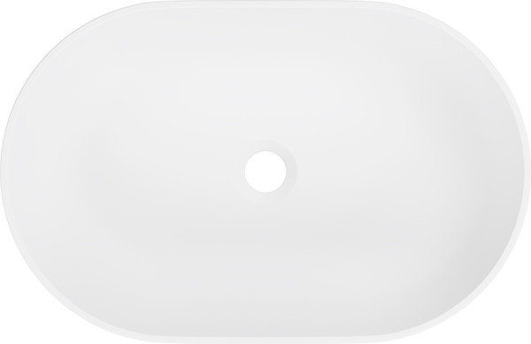 Изображение товара Умывальник Belux Джаз 560 Овал (18, белый матовый/Solid Surface)