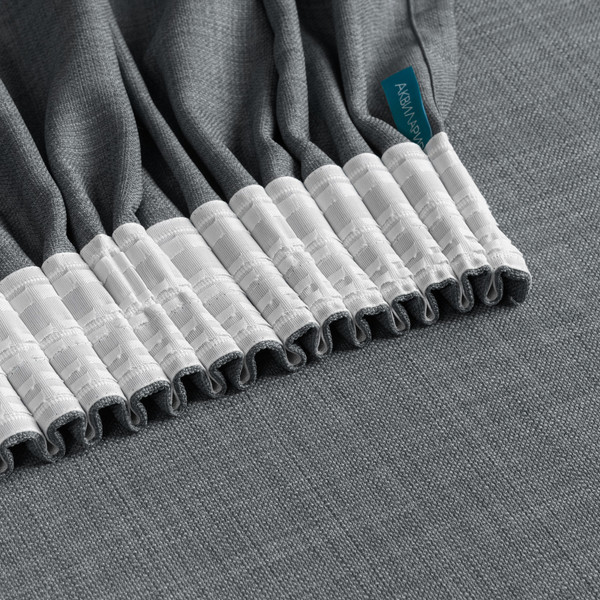 Изображение товара Комплект штор АКВИЛАРИЯ Вербена 500x250 (темно-серый)