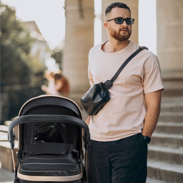 Изображение товара Детская универсальная коляска Sweet Baby Ranger 2в1 (Beige Glossy)