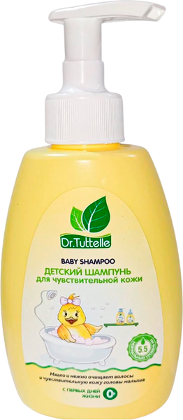 Изображение товара Шампунь детский Dr.Tuttelle Для чувствительной кожи С экстрактом ромашки / DT123 (260мл)