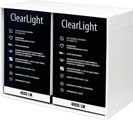 Изображение товара Комплект автомобильных ламп ClearLight CLX5LED43H11 (2шт)