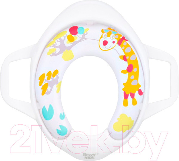 Изображение товара Детская накладка на унитаз Roxy-Kids Жираф / RTS-622-12