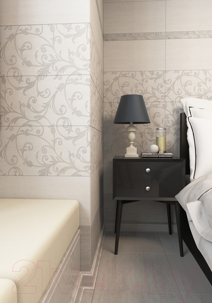 Изображение товара Плитка Beryoza Ceramica Сильвия серый (250x500)