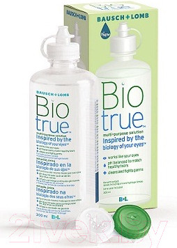 Изображение товара Раствор для линз Biotrue Универсальный с контейнером (300мл)