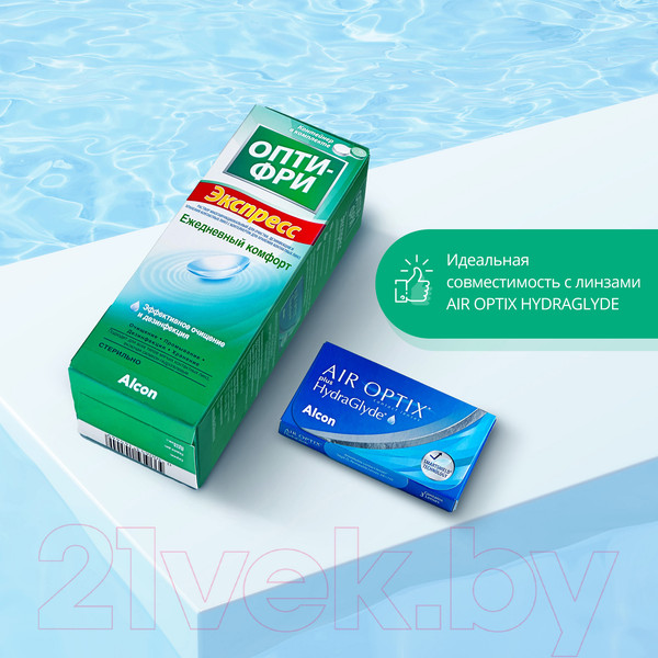 Изображение товара Раствор для линз Opti-Free Express с контейнером (355мл)