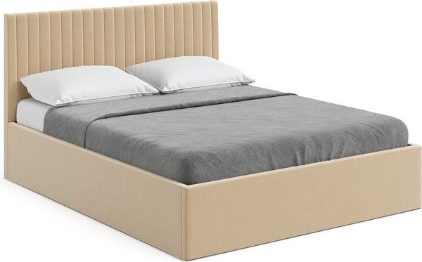 Изображение товара Двуспальная кровать Mio Tesoro Юджи 160x200 (Velutto 59)