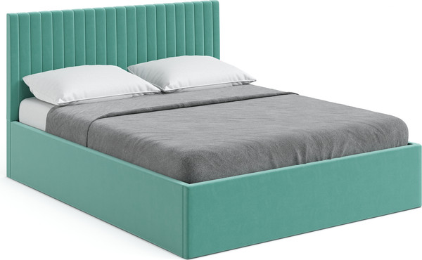 Изображение товара Двуспальная кровать Mio Tesoro Юджи 160x200 (Velutto 71)