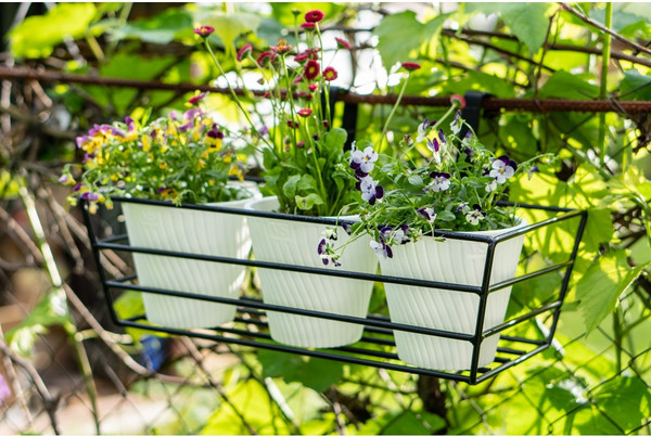 Изображение товара Стойка для цветов Santino Брутал / ДБК1 (черный)