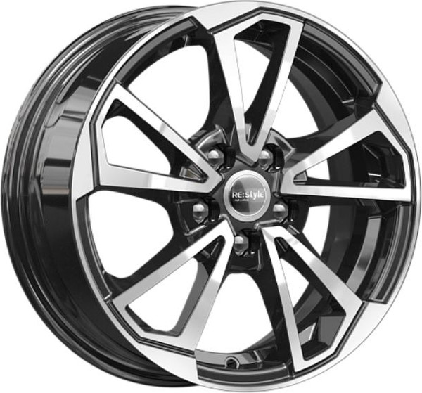 Изображение товара Литой диск K&K КС1005 15x6" 5x114.3мм DIA 67.1мм ET 46мм Алмаз черный