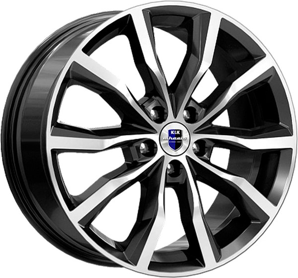 Изображение товара Литой диск K&K Портер (КС906) 18x7.5" 5x110мм DIA 67.1мм ET 40мм Алмаз черный