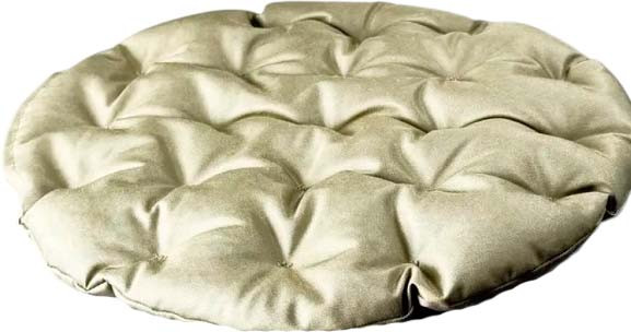 Изображение товара Подушка на стул Sled 37x37 Круглая с гречневой лузгой (бежевый)