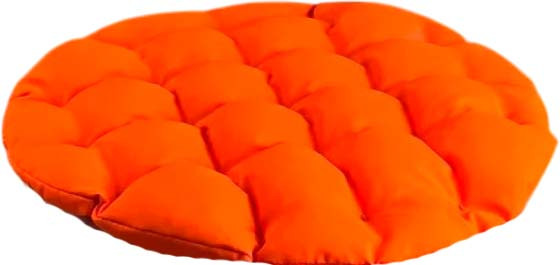 Изображение товара Подушка на стул Sled 37x37 Круглая с гречневой лузгой (оранжевый)
