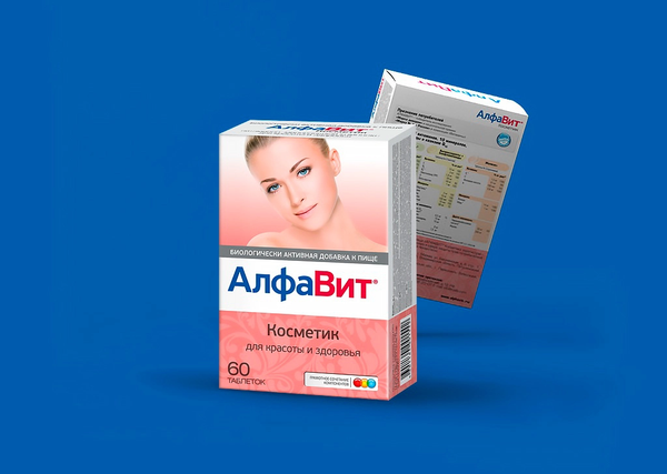 Изображение товара Комплексная пищевая добавка АлфаВит Косметик (60таблеток)
